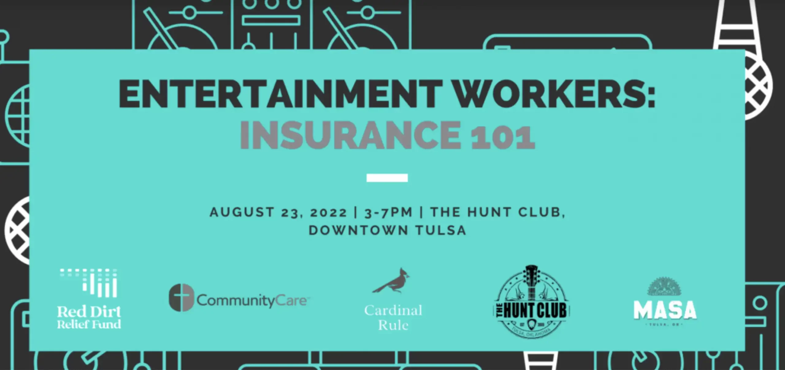 Entertainment workers insurance resources from the red dirt relief fund in oklahoma